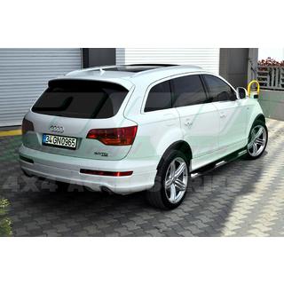 Stranske cevi (2 kos, nerjavno jeklo) Audi Q7 2005–2015 fotografija 3