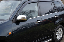 Chery Tiggo 1 2005–2016 Kromirani pokrovi ogledal (2 kosa) fotografija 1