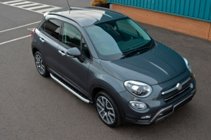 Fiat 500X 2014–2024 Stranski pragovi Fullmond (2 kosa, aluminij) fotografija 3