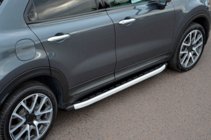 Fiat 500X 2014–2024 Stranski pragovi Fullmond (2 kosa, aluminij) fotografija 1