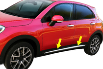 Fiat 500X 2014–2024 Kromirane letvice za vrata (4 kosi) fotografija 7