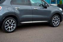 Fiat 500X 2014–2024 Kromirane letvice za vrata (4 kosi) fotografija 3