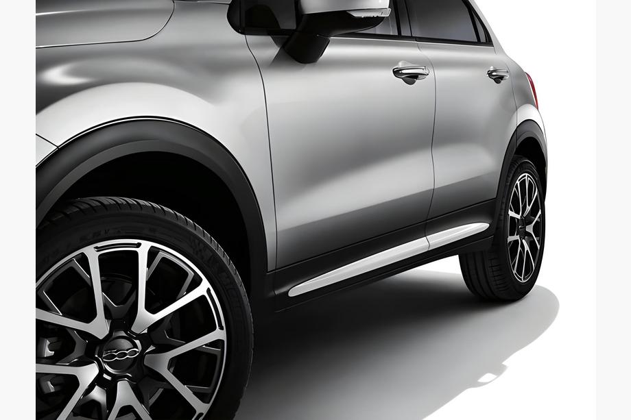 Fiat 500X 2014–2024 Kromirane letvice za vrata (4 kosi) Image