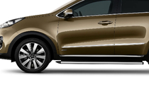 Kia Sportage 2015–2021 Letvice vrat (4 kos, nerjaveče jeklo) OmsaLine - italijansko nerjavno jeklo fotografija 3