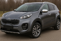 Kia Sportage 2015–2021 Kromirani pokrovi vzvratnih ogledal (2 kosa, nerjaveče jeklo) fotografija 3