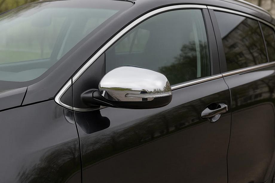 Kia Sportage 2015–2021 Kromirani pokrovi vzvratnih ogledal (2 kosa, nerjaveče jeklo) Image