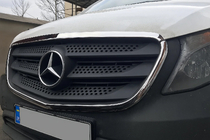 Mercedes Vito/V-razred W447 2014– Okvir rešetke (2 kosa, nerjaveče jeklo) fotografija 4