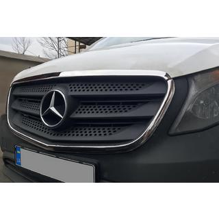 Okvir rešetke (2 kosa, nerjaveče jeklo) Mercedes Vito/V-razred W447 2014– fotografija 4