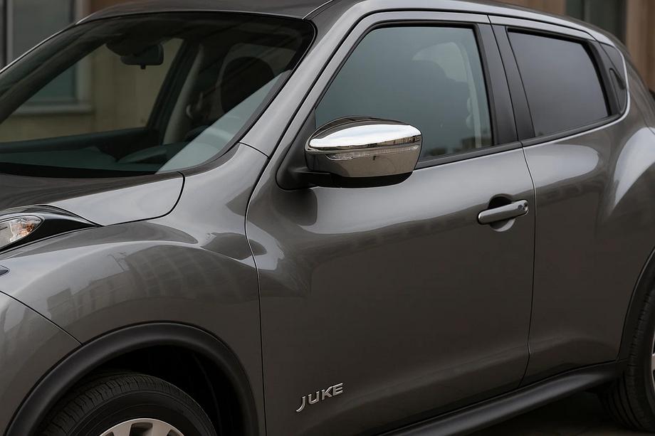 Nissan Juke 2010–2019 Kromirani pokrovi ogledal 2014-2019 (2 kosa, plastika) Image
