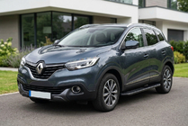 Renault Kadjar 2015–2022 Stranske stopnice Bosphorus Black (2 kosa, aluminij) fotografija 1