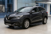 Renault Kadjar 2015–2022 Stranske stopnice RedLine Black (2 kosa, aluminij) fotografija 1