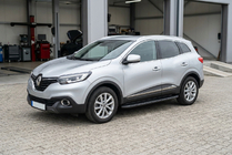 Renault Kadjar 2015–2022 Stranski pragovi Tayga Black (2 kosa, aluminij) fotografija 1