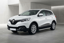 Renault Kadjar 2015–2022 Stranske stopnice BlackLine (2 kos, aluminij) fotografija 1