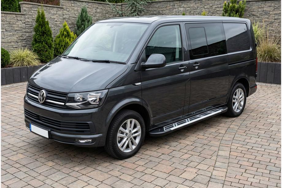Volkswagen T6 2015–2024 Bočni pragovi Sunrise (2 kos, aluminij) Image