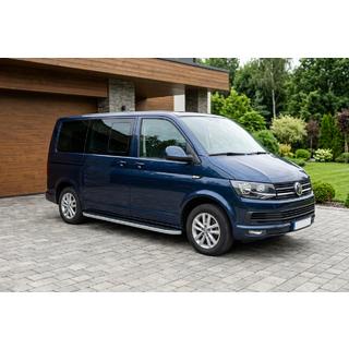 Stranske stopnice Tayga Grey (2 kos, aluminij) Volkswagen T6 2015–2024 fotografija 1