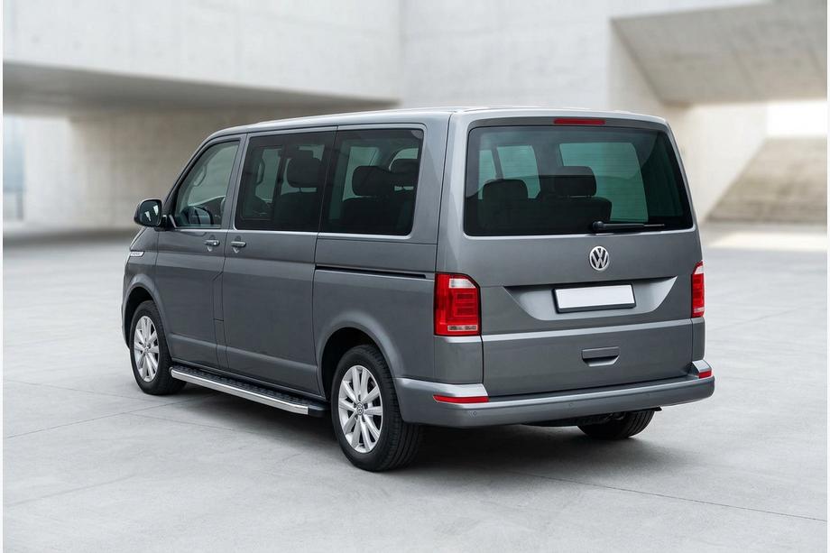 Volkswagen T6 2015–2024 Stranske stopnice BlackLine (2 kos, aluminij) Kratka medosna razdalja Image