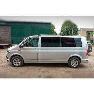 Strešne vzdolžne letve CROWN (mat siva) Volkswagen T6 2015–2024 fotografija 3