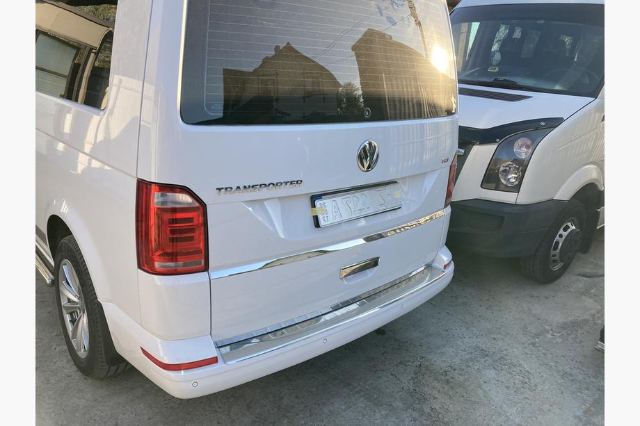 Volkswagen T6 2015–2024 Letvica pod registrsko tablico (nerjavno jeklo) Image