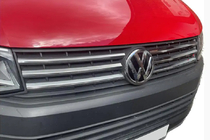 Volkswagen T6 2015–2024 Kromirane obloge maske 2015-2019 (4 kosi, nerjavno jeklo) fotografija 3
