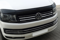 Volkswagen T6 2015–2024 Letvice za rešetko odbijača 2015-2019 (6 kos, nerjaveče jeklo) fotografija 1