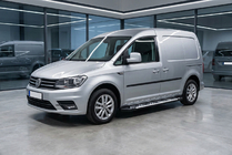 Volkswagen Caddy 2015–2020 Bočni pragovi Sunrise (2 kos, aluminij) fotografija 1