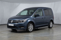Volkswagen Caddy 2015–2020 Stranske stopnice Duru (2 kos, aluminij) Maxi medosna razdalja fotografija 1