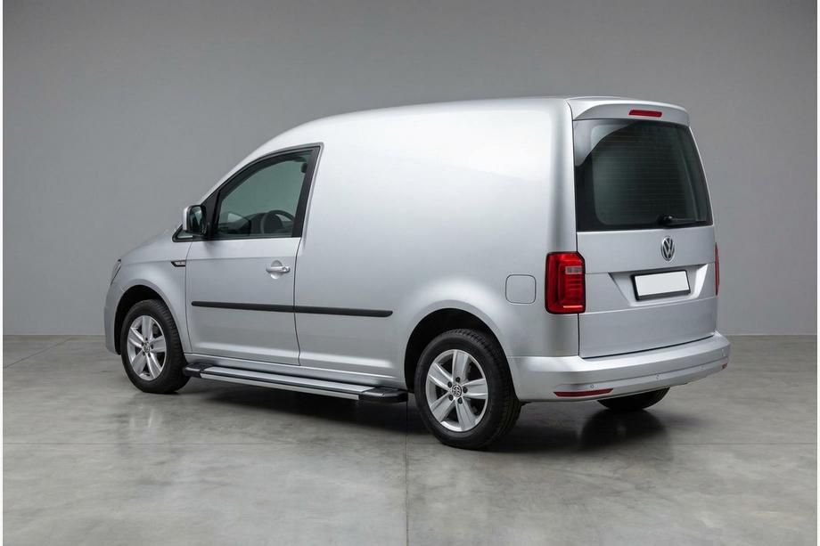 Volkswagen Caddy 2015–2020 Stranske stopnice Rainbow (2 kosa, aluminij) Maxi medosna razdalja Image