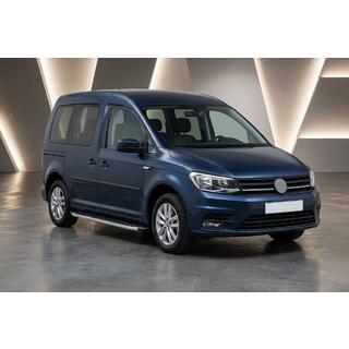 Stranski pragovi Fullmond (2 kosa, aluminij) Volkswagen Caddy 2015–2020 fotografija 1