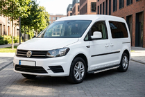 Volkswagen Caddy 2015–2020 Stranske stopnice Maya (2 kosa, aluminij) Standardna baza fotografija 1