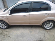 Chevrolet Aveo T250 2005–2011 Kromirane obloge kljuk vrat (4 kosi) Omsa, italijansko nerjaveče jeklo fotografija 1