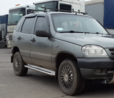 Chevrolet Niva 1998–2020 Stranske stopnice Premium (2 kos, nerjavno jeklo) fotografija 1