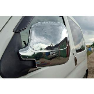 Kromirane obloge ogledal (2 kosa, plastika) Citroen Berlingo 1996–2008 fotografija 3