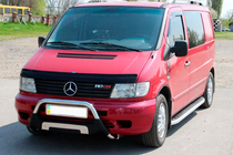 Mercedes Vito W638 1996–2003 Stranske stopnice Fullmond (2 kos, aluminij) fotografija 1