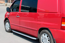 Mercedes Vito W638 1996–2003 Stranske stopnice Fullmond (2 kos, aluminij) fotografija 3