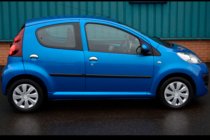 Citroen C-1 2005–2014 Pokrovi kljuk (nerjavno jeklo) 2 kosa, Carmos – turško jeklo fotografija 1