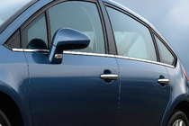 Citroen C-4 2004–2010 Zunanje okenske obrobe (nerjaveče jeklo) Kombilimuzina (hatchback), Carmos – turško jeklo fotografija 1