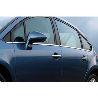 Zunanje okenske obrobe (nerjaveče jeklo) Citroen C-4 2004–2010 fotografija 1