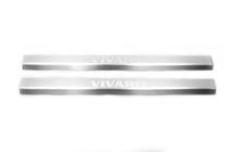 Opel Vivaro 2001–2015 Zaščitne letve pragov vrat Laser-style (2 kosa, jeklo) fotografija 5