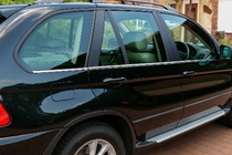 BMW X5 E53 1999–2006 Spodnje letvice iz nerjavečega jekla (6 kos) fotografija 1