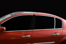 Renault Megane II 2004–2009 Zgornje okenske letve (6 kos, nerjaveče jeklo) fotografija 1