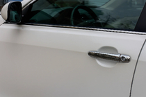 Toyota Camry 2006–2011 Pokrovi kljuk vrat (4 kos, nerjaveče jeklo, EU) Carmos, turško jeklo fotografija 1