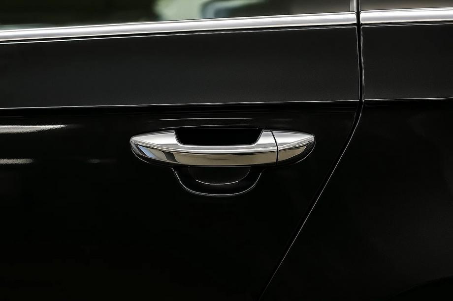 Volkswagen Passat B6 2006–2012 Kromirane obloge kljuk vrat (4 kosi, nerjavno jeklo) Image