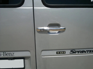 Volkswagen LT 1995–2006 Kromirane obloge kljuk vrat (4 kosi, nerjavno jeklo) Carmos - turško nerjaveče jeklo fotografija 7