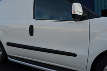 Fiat Doblo II 2010–2022 Obrobe stekel (nerjaveče jeklo) fotografija 3