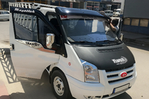 Ford Transit 2000–2014 Okenske obrobe Carmos (2 kos, nerj.) fotografija 3