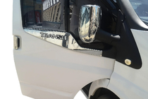 Ford Transit 2000–2014 Okenske obrobe Carmos (2 kos, nerj.) fotografija 1