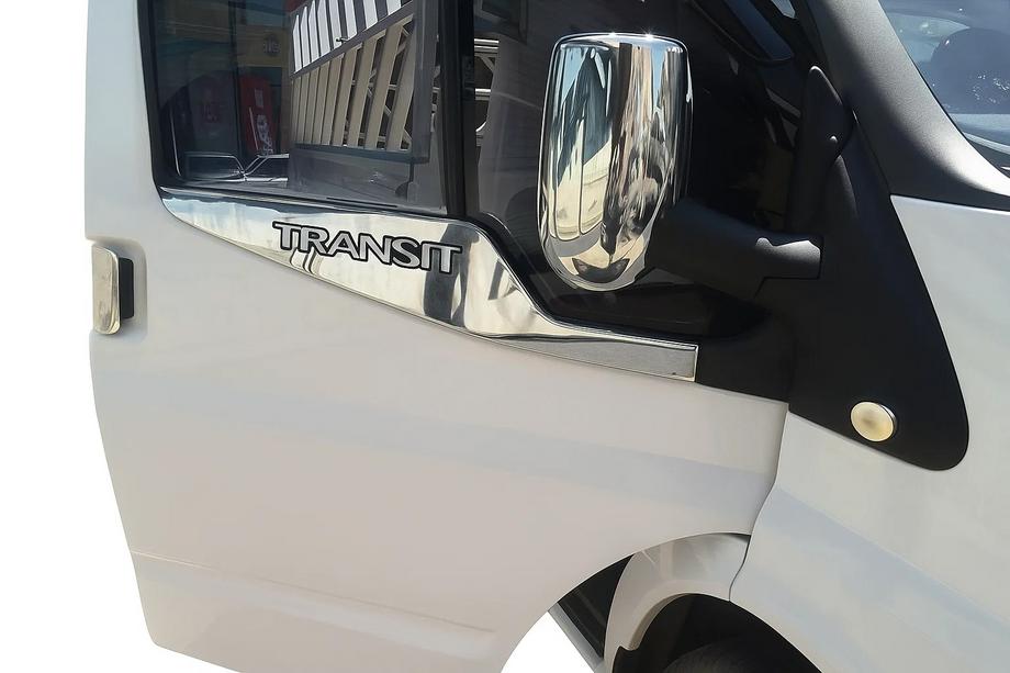 Ford Transit 2000–2014 Okenske obrobe Carmos (2 kos, nerj.) Image