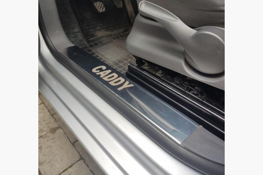 Volkswagen Caddy 2004–2010 Notranje obloge pragov (Carmos, jeklo) Image