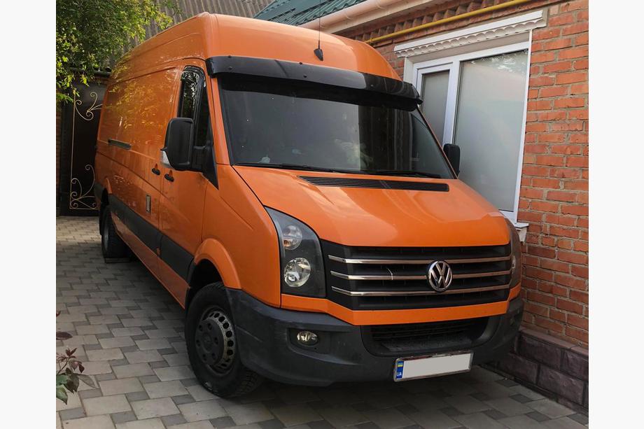 Volkswagen Crafter 2006–2016 Kromirane obloge maske hladilnika 2011-2017 Carmos - turško nerjaveče jeklo Image