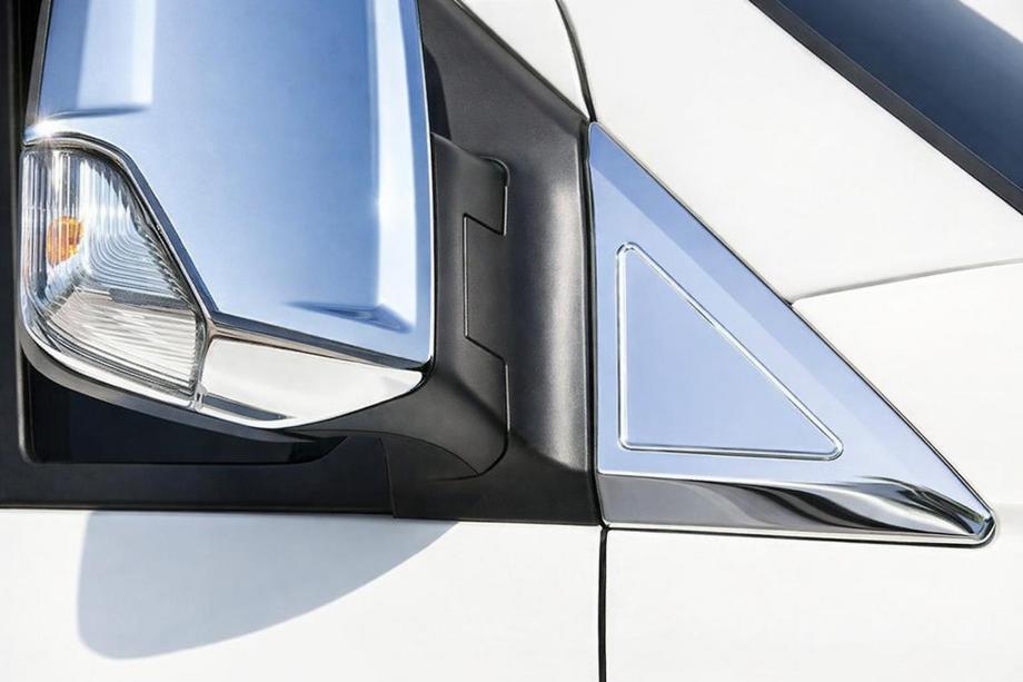 Mercedes Sprinter W906 2006–2018 Obrobe pri ogledalih (2 kosa, nerjaveče jeklo) Carmos - turško nerjaveče jeklo Image